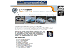 Tablet Screenshot of carreraperformance.com